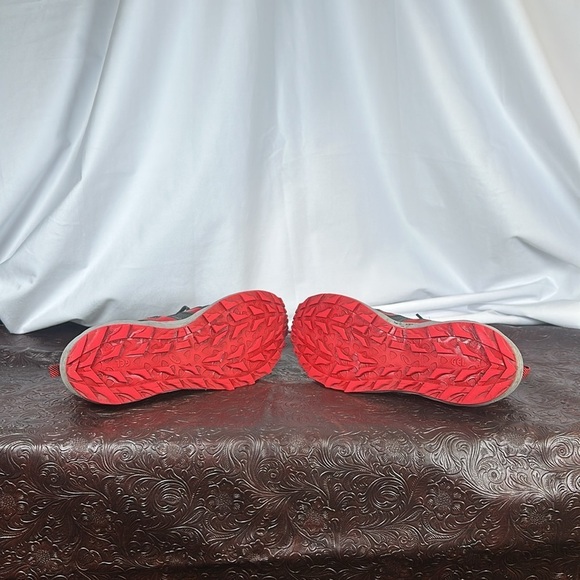 Gray and Red Running Shoes - Picture 6 of 6